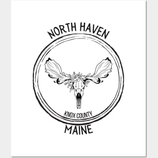 North Haven Maine Moose Posters and Art